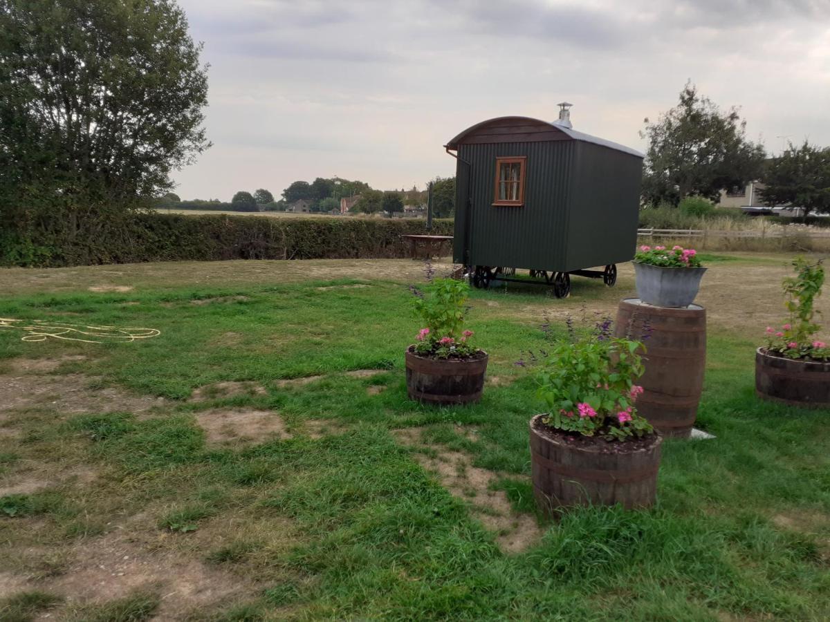 Glamping In Wiltshire In Our Luxury Shepherds Hut كيبنهام المظهر الخارجي الصورة